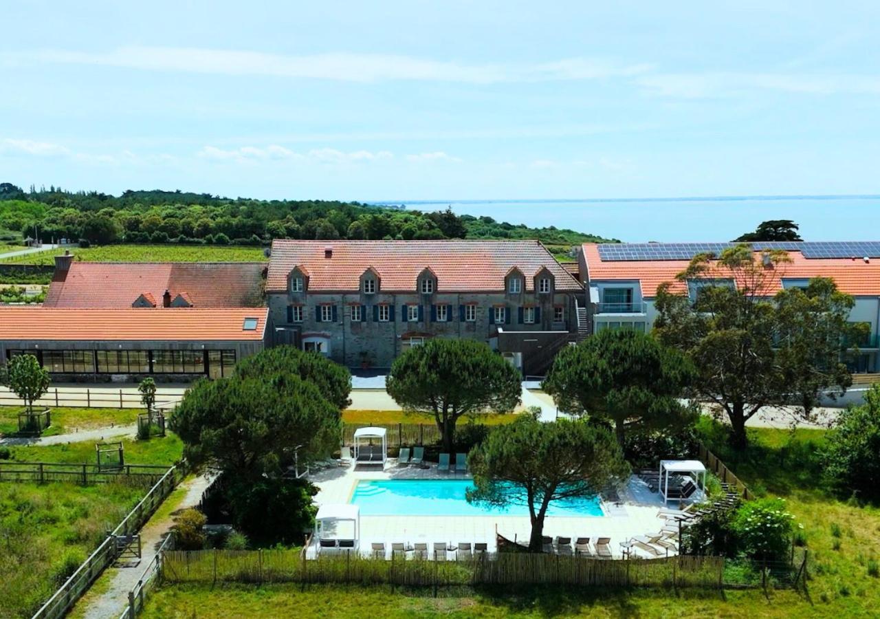 Hotel Éco-Domaine La Fontaine Pornic Exterior foto