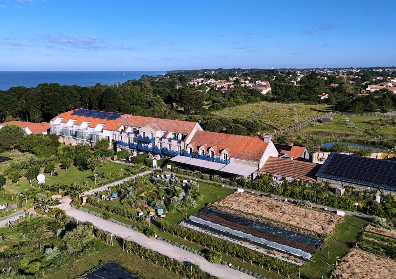 Hotel Éco-Domaine La Fontaine Pornic Exterior foto